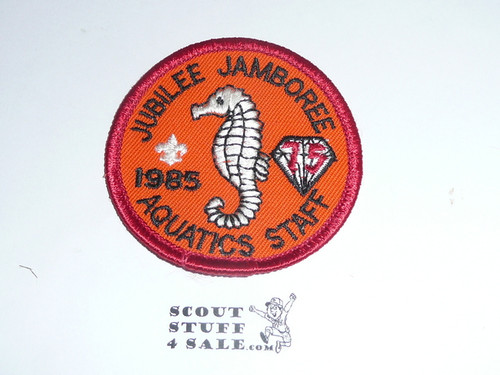 1985 National Jamboree Aquatics Staff Patch