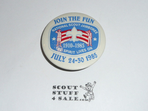 1985 National Jamboree "Join the Fun" Button