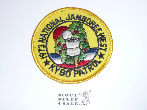 1973 National Jamboree West KYBO Patrol Patch