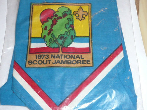 1973 National Jamboree Neckerchief, Used