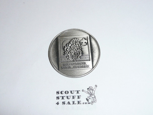 1973 National Jamboree Coin / Token, Pewter Color