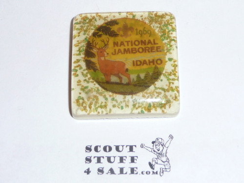 1969 National Jamboree plaster tile with emblem