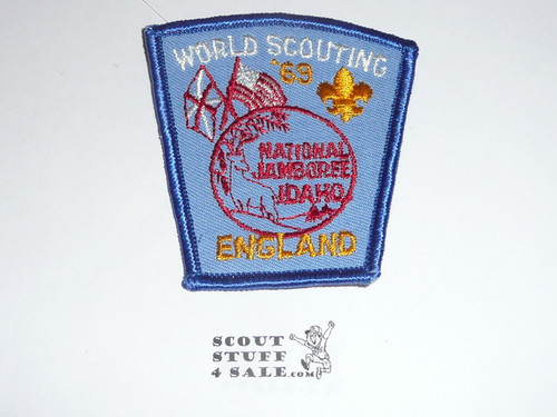 1969 National Jamboree England Contingent Patch