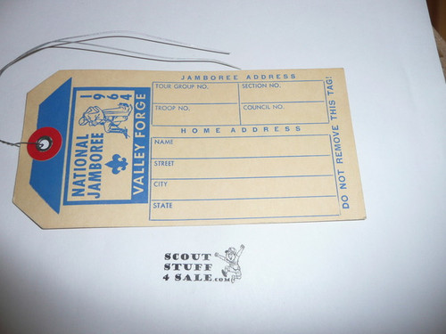 1964 National Jamboree Luggage Tag