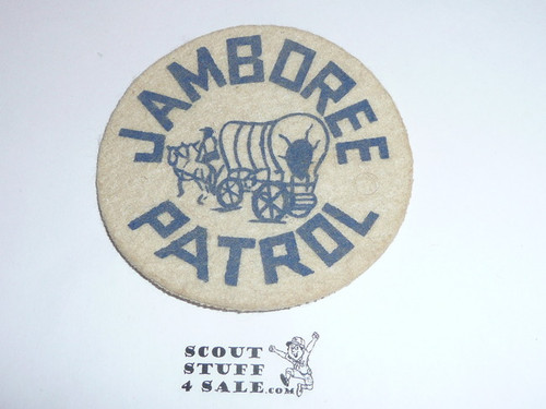 1953 National Jamboree Jamboree Patrol Felt Patch