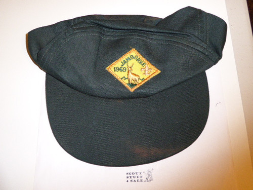 1969 National Jamboree Hat with Hat Patch, used