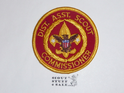 Assistant District Scout Commissioner , 1973-?, Scarce Patch