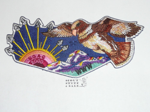 Order of the Arrow Lodge #45 Tiwahe s13 2000 NOAC Flap Platch
