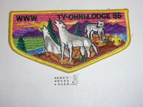 Order of the Arrow Lodge #95 Ty-Ohni s13 Flap Patch