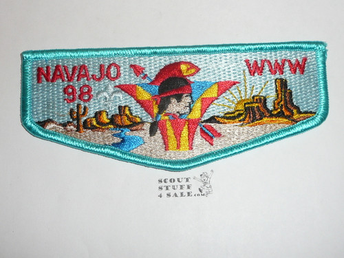 Order of the Arrow Lodge #98 Navajo s20 Flap Patch