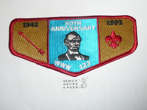 Order of the Arrow Lodge #123 Zit-Kala-Sha s28 Flap Patch