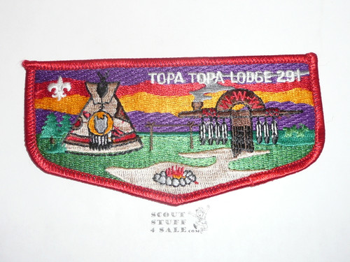 Order of the Arrow Lodge #291 Topa Topa s41 Flap Patch