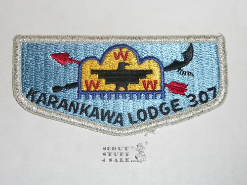 Order of the Arrow Lodge #307 Karankawa s16 Flap Patch