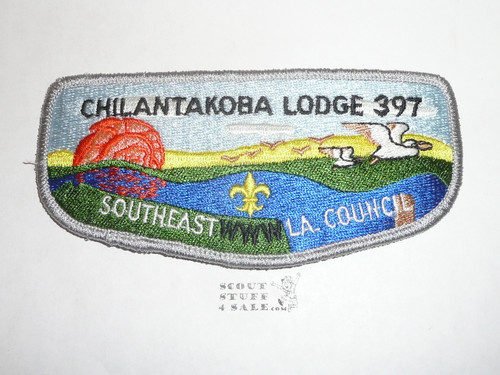 Order of the Arrow Lodge #397 Chilantakoba s43 Flap Patch - Boy Scout