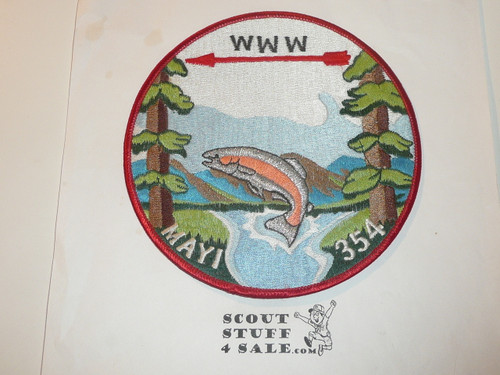 Order of the Arrow Lodge #354 Mayi j4 Jacket Patch