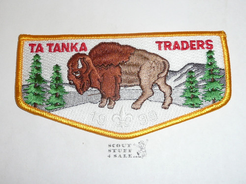 Order of the Arrow Lodge #488 Ta Tanka 1999 Ta Tanka Traders Flap Patch