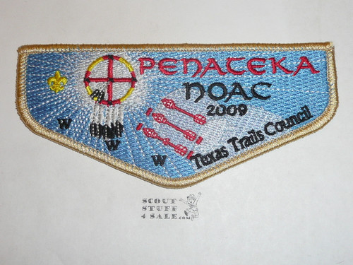 Order of the Arrow Lodge #561 Penateka 2009 NOAC Flap Patch