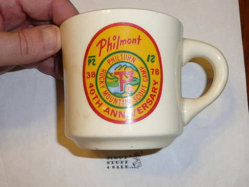 Philmont Scout Ranch Mug, 1978 40TH Anniversary