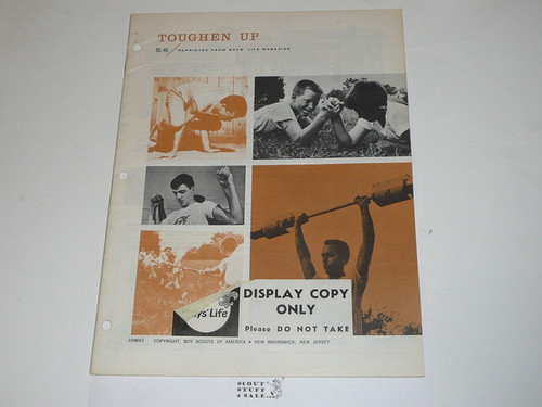 Toughen Up Boys' Life Reprint #BL-46, 7-62 Printing