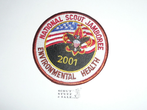 2001 National Jamboree Environmental Health STAFF Patch