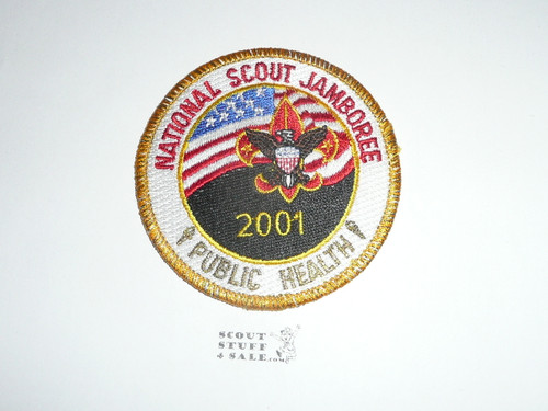 2001 National Jamboree Public Health STAFF Patch