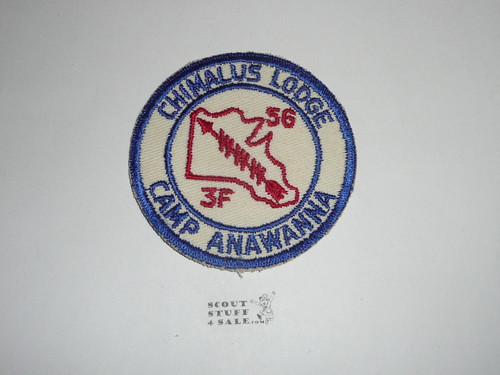 1956 Order of the Arrow Area 3-F Conference Patch