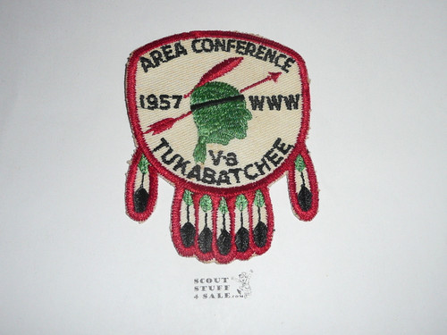 1957 Order of the Arrow Area 5-A Conference Patch