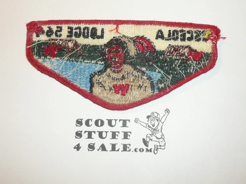 Order of the Arrow Lodge #564 Osceola f1a First Flap Patch