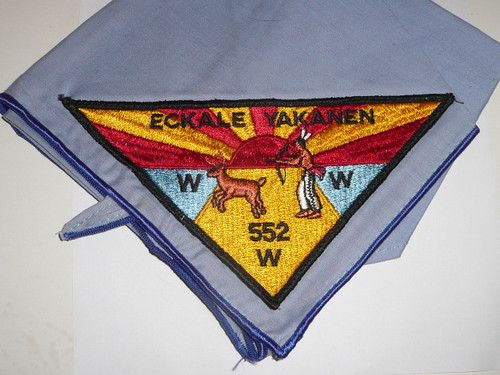 Order of the Arrow Lodge #552 Eckale Yakanen P2b Pie on Neckerchief