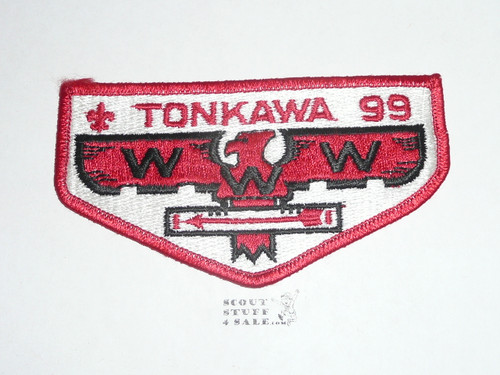 Order of the Arrow Lodge #99 Tonkawa s9 Flap Patch