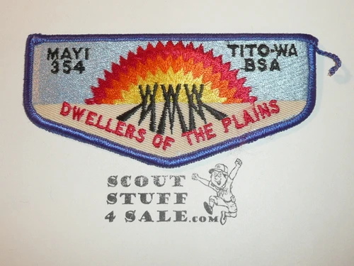 Order of the Arrow Lodge #354 Mayi Tito-Wa Chapter f2 Flap Patch