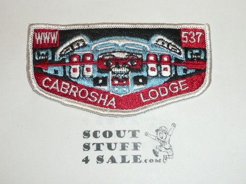 Order of the Arrow Lodge #537 Cabrosha s5a Flap Patch