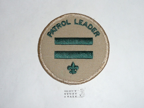 Patrol Leader Patch - 1989 - Present (P9), sewn
