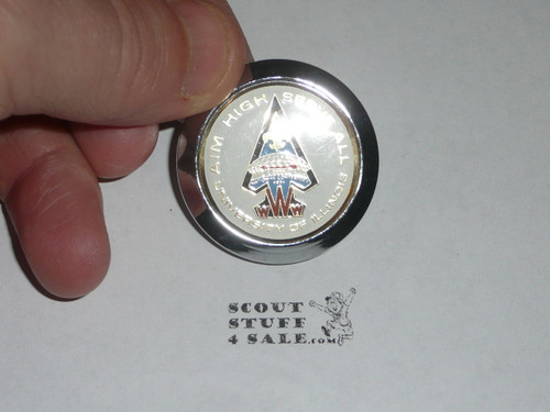 1971 National Order of the Arrow (NOAC) Neckerchief Slide