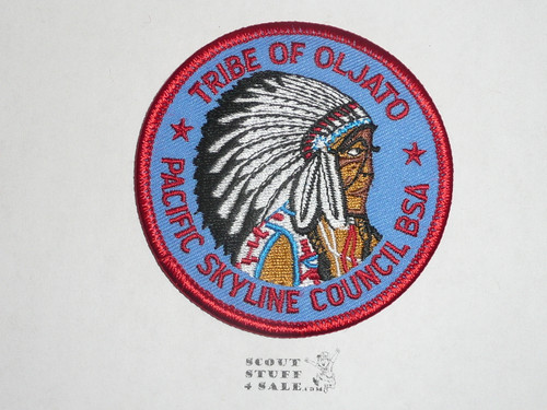 Tribe of Oljato Patch, Camp Oljato Honor Society, Pacific Skyline Council