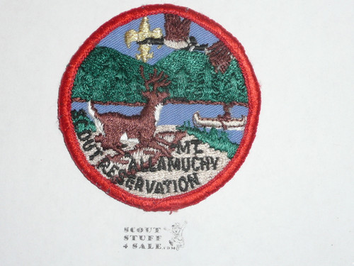 Mt. Allamuchy Scout Reservation Patch, lt use