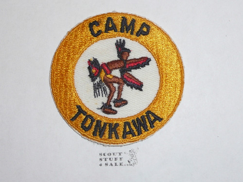 Camp Tonkawa c/e twill patch