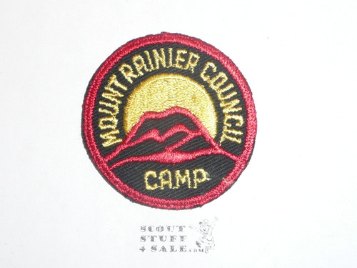 Mount Rainier Council Camp Patch