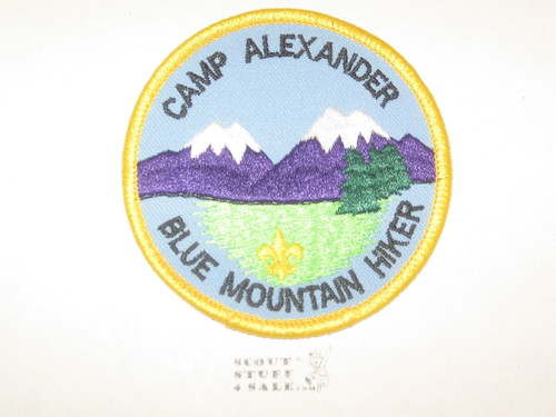 Camp Alexander Patch, Pikes Peak Council, Blue Mountain Hiker