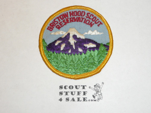Bristow Hood Scout Reservation, r/e twill patch