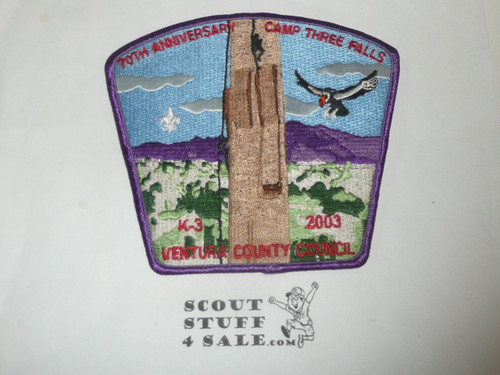 Ventura County Council sa68 CSP - 70th Anniv Camp Three Falls