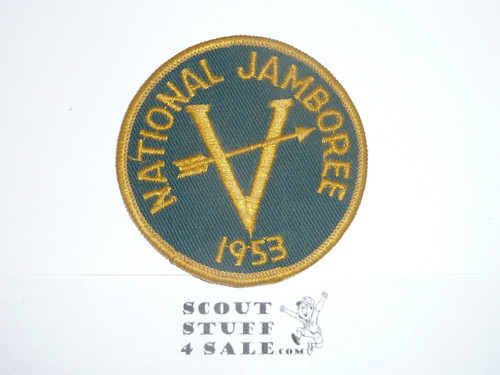 1953 National Jamboree Region 5 Contingent Patch