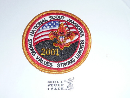 2001 National Jamboree Leaders Patch, sewn