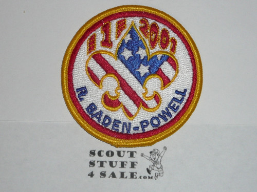 2001 National Jamboree Baden Powell Subcamp Patch
