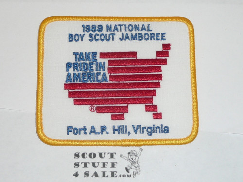 1989 National Jamboree Take Pride in America Patch