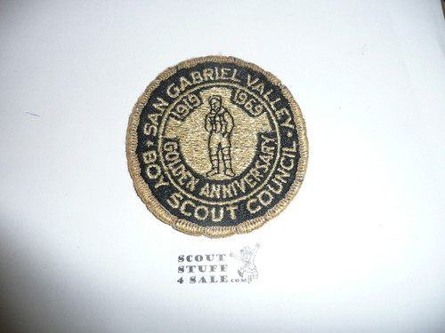 San Gabriel Valley Council Patch (CP) - 50th Anniv