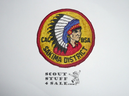 Sakima District Patch, unknown Council