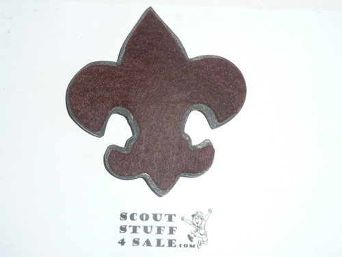 boy scout paper weight, pewter color, 3.25 wide by 3.5 tall