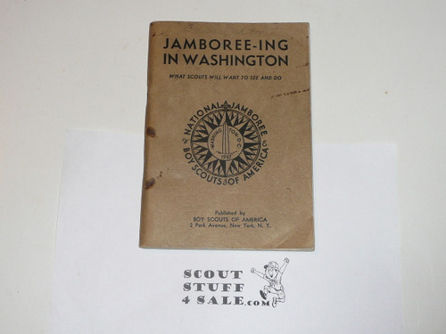 1937 National Jamboree Jamboree-ing in Washington Book #2