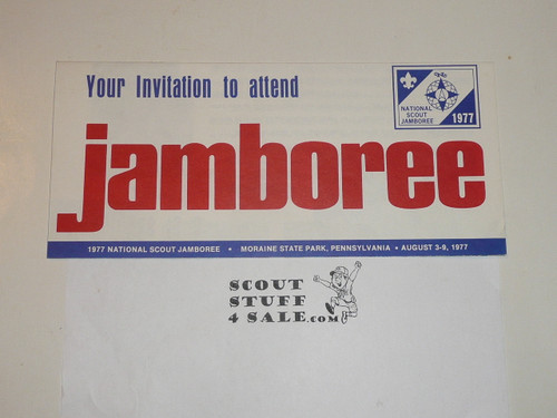 1977 National Jamboree BSA Promotional Brochure